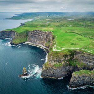 cliffs-of-moher-overview Sundown Spectacular Cliffs of Moher Tour