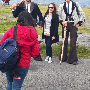20170922_125618 You would never know who you would meet on the Burren with Liberty Irish Tours