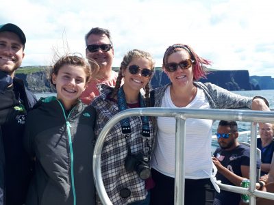 Cliffs of Moher by boat