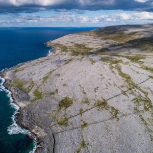 Black Head is in the Burren and is the most northern tip of County Clare. It commands a magnificent view of the Galway Bay.