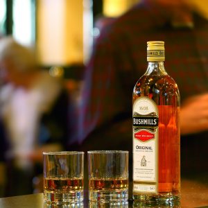 The Old Bushmills Distillery is the world’s oldest licensed whiskey distillery having received its licence to distil in 1608. In 1608 Sir Thomas Phillips was granted a licence to distil whiskey by James 1 of England, however, mentions of distilling traditions in the surrounding environs date back to 1276.