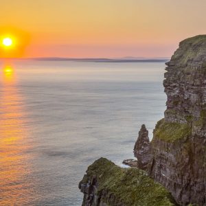 Cliffs of Moher at sunset Cliffs of Moher at sunset