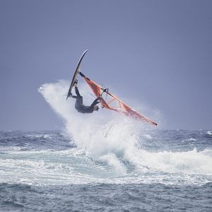 Windsurfing on Fanore Beach, Fanore, County Clare, Ireland Windsurfing on Fanore Beach, Fanore, County Clare, Ireland