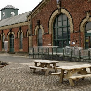 Titanic Dock Pumphouse

oday the Pump-House comprises of a Visitor Centre & Cafe, Interpretative Centre, meeting rooms & event space. We also operate daily tours - the only publicly accessible intact piece of the Titanic's great legacy which is open in the city of her birthplace - Belfast. The site is based in the Northern Ireland Science Park which is recreating, in the beginning of the 21st century, the buzz that was here at the beginning of the 20th century. Harland & Wolff was renowned worldwide for its innovative ideas on shipbuilding; it was at the forefront of technology, at the cutting edge, as are those companies attracted to NISP today.

With the centenary year of RMS Titanic’s launch on the horizon, there has never been a better time to visit Titanic’s Dock and Pump-House on Queen’s Island and revel in the full Titanic experience.
